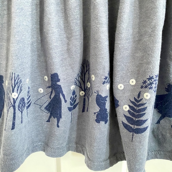 Frozen Cotton Dress 4T - Picture 3 of 5